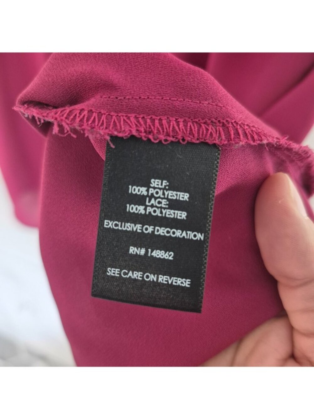 Torrid Womens Burgundy Lace Blouse Short Flutter Sleeves - Picture 8 of 9